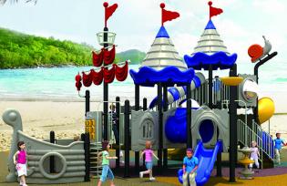 QX-0034大型海盗船滑梯/幼儿园小区公园农家乐度假村儿童游乐设备